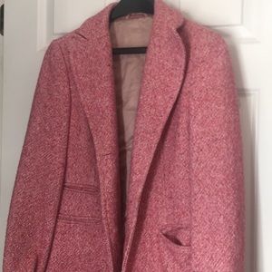 Vintage jacket pink, knee length